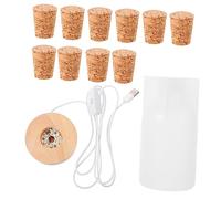 Uonlytech 1 Juego De Moldes De Luz Nocturna 3D Moldes De Para Kit De Luz Nocturna Molde De De Cristal LED Molde Para Hacer Luz Nocturna Moldes De Luz DIY Moldes De
