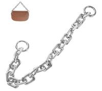 Uonlytech 1 pieza Cadena de Bolso de Mano de Metal para Reemplazo Correa Corta para Bolsos Diseño Elegante y Resistente con Hebillas Incluidas para Decoración y Proyectos DIY