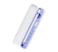 Uonlytech 1 Pieza Estuche lápices ópticos Primero Aguja Tocar portalápices para bolígrafo para lápiz óptico Caja de la Pluma lápiz Capacitivo Soporte para lápiz AbS Violeta