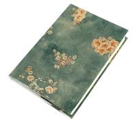 Uonlytech 1 Pieza Funda Ajustable para Cuaderno de Libros Reutilizable con de Libro de Seda Simulada para Estudiantes y Profesionales