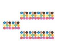 Uonlytech 10 Educativos de Matemáticas para Círculos de Fracciones de Eva para Aprendizaje y Manipulación Matemática para Desarrollo Cognitivo y Ejercicios la Escuela