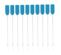 Uonlytech 10 Piezas Agujas con Enhebrador de Plástico para Máquina de Coser Herramienta Rápida y Duradera para Ojos Pequeños para Bordado y Costura Manual