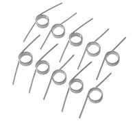 Uonlytech 10 piezas Muelles de Torsión Inoxidables para Tacho Basura de Resorte de Presión y Bisagra para Cubo Basura de Cocina Reemplazo Fácil y Compatible con Botes de Baño y Pedal