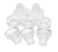 Uonlytech 10 Unidades Tapones de Vino T Reutilizables Sellado Hermético Transparente para Botellas de Vidrio Conservador para Cerveza y Bebidas para Fiestas y Manualidades
