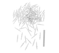 Uonlytech 101piezas Clavos De Doble Cara Tornillos Invisibles Para Zócalo Sin Costuras De Clavos Para Decoración De Interiores