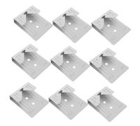 Uonlytech 10piezas Fijación De Gancho Para Espejos y Marcos De Fotos Soporte De Montaje Resistente Para Colgar Espejos Sobre Puertas y Cuadros Estantes