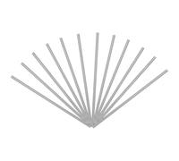 Uonlytech 12 Alfileres de Bloqueo para Tabla de Crochet de Acero Inoxidable 100x3mm, Accesorios para Tableros de Bloqueo y Herramientas de Tejido de Metal, Kit de Clavijas para Manualidades