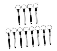 Uonlytech 12 Piezas bolígrafo de Pantalla táctil lápiz de Pantalla Pluma Fuente llaveros lápiz Capacitivo Llavero lápiz óptico Inteligente Capacidad Brillo de Labios Pluma capacitiva