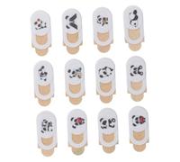 Uonlytech 12 Piezas Cubierta de Privacidad para Webcam Panda Seguridad para Laptop y Tablet Protección Hacking Duradero y Ecológico