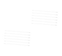 Uonlytech 12piezas Cuerdas De Seguridad De Acero Inoxidable con Recubrimiento Colorido Lanyards para Cámaras De Acción y Dispositivos Electrónicos Plata