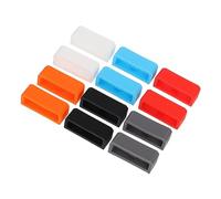 Uonlytech 12piezas Retenedores De Correa Para Reloj Silicona Anillos Sujetadores Para Correas Accesorios Relojes Deportivos