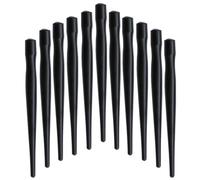 Uonlytech 15 Piezas de Portaplumas de Caligrafía Negro de Plástico Ligero y Fácil de Sostener para Dibujo y Pintura Artística Profesional