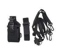 Uonlytech 1juego Estuche De Nylon para Radio con Correa De Hombro y Banda De Brazo para Actividades Al Aire Protección y Almacenamiento De Radios Portátiles