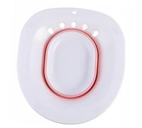 Uonlytech 1pieza Bidé Portátil Plegable Para Mujer Para Limpieza Postparto y Cuidado Maternal Diseño Color Rosa Compatible Inodoros Estándar