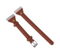 Uonlytech 1pieza Correa De Reloj De Cuero Natural Para Banda De Reloj Cómoda y Estilosa Diseño Único Remaches Resistente Manchas y Duradera