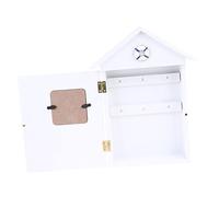 Uonlytech 1Pieza Soporte de Almacenamiento de Llaves de Madera de Casa Organizador de Llaves Pared Decoración para Caja de Llaves Multiusos