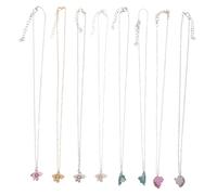 Uonlytech 2 juegos Collares de Amistad para Cuatro Niñas con Colgantes de Corazón Diseño de Rompecabezas Aleación Resistente al Deslustre Regalo Creativo para Amigas y Hermanas Inseparables