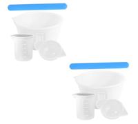 Uonlytech 2 Juegos Tazas Medidoras Palitos de y Tazas de para Manualidades Diy Herramientas de para Principiantes y Profesionales Incluye