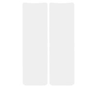 Uonlytech 2 Paletas Transparentes para Teñir el Cabello, Tablero Resaltador sin Diente, Herramienta Ligera para Mechas de Cabello Largo, Suministros para Peinar y Aplicar Tinte en