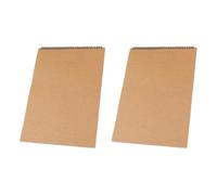 Uonlytech 2 Piezas Bloc de Dibujo Cuaderno de Sketching para Estudiantes Papel para Pintura y Dibujo para Escolar y Hogar Encuadernación Durable Papel Resistente la Abrasión para Secos