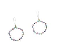 Uonlytech 2 Piezas Cadena De Teléfono Móvil De Ojo De Equipo Agarre Rosario Encanto Correa De Teléfono Móvil De Ojos Malvados Correa De La Pulsera Del Teléfono Acrílico