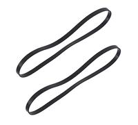 Uonlytech 2 Piezas Cinturón para Tocadiscos de Vinilo Correa de Goma para Fonógrafo Correa de Repuesto de Goma para Grabadora Compatible Máquinas de Cinta de Unidades