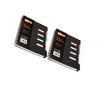 Uonlytech 2 Piezas Cuaderno de Paquete de Notas Prácticas para Oficina y Escuela Papelería y Conveniente para y Recordatorios