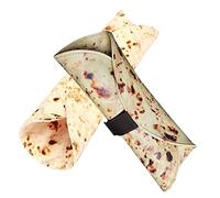Uonlytech 2 Piezas De Rollo Bolsa De Lápiz De Burrito Bolígrafo Estuche Lápiz De Bolsa De Lona Largo Lápiz De Tortilla Caja De La Pluma Casos Pequeño Lienzo