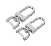 Uonlytech 2 piezas Hebillas Metálicas Desmontables para Correas de Bolso Clip Giratorio y Destornillador Resistentes la Intemperie para Reparación y Reemplazo de Accesorios de Mochila y