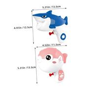 Uonlytech 2 Piezas Juguetes Acuáticos para de Agua con Spray Forma de y Pez Globo para Playa y Piscina Verano Diversión al Aire para Niñas