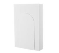 Uonlytech 2 Piezas Maquillaje maquilhagem fundos para fotografia Decor joyeria posando Adornos para Formas geométricas apoyos de la Foto del Producto Accesorios de Cubo de geometría Eva