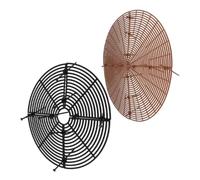 Uonlytech 2 Piezas Rejillas para Macetas para Plantas, Cubiertas para Macetas de Plástico, Tamaño Ajustable, Rejilla de Protección para Flores, para Hogar y Balcón, Mantiene la Tierra