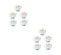 Uonlytech 2 Series Adorable Retro Ceramic Beads For Diy Necklace And Bracelet Making Hand Painted Loose Beads 5 Piezas*2