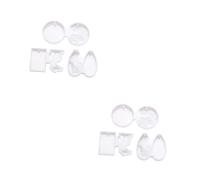 Uonlytech 2 Series Moldes De Silicona Para Colgantes Diy Para Joyas De Desmoldeo Diseño Único Y Práctico Para Manualidades Y Accesorios De Joyería 3 Piezas*2