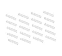 Uonlytech 20 Piezas Estuche Transparente para Bolígrafos Juego de Caja de Almacenamiento y Duradera para Bolígrafos de Gel de Tinta para Oficina y Escolar