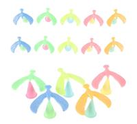 Uonlytech 20 Piezas Juguete Equilibrador de Aves Mini Pájaro de Seguro para Educativo para Aprender Gravedad y Física para Dedos y Exhibición Escritorio