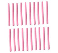 Uonlytech 20 piezas Unidades Barras Adhesivas Termofusibles Color Rosa para Manualidades Bricolaje Diario Flexibles Duraderas sin Olor