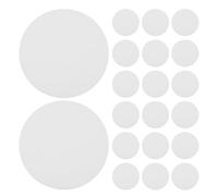 Uonlytech 20 Placas Redondas de Difusión de Luz para Lámparas LED Downlight, Material PC Blanco, Mejora Uniformidad y Practicidad en Iluminación