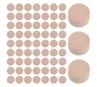 Uonlytech 200 Piezas de Rodajas de Madera Natural sin Terminar de Haya, Círculos Redondos para Manualidades, 1 Cm de Grosor, Ideales para Bricolaje, Decoración y Artesanía Creativa
