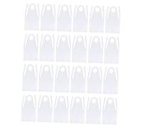Uonlytech 200 Piezas Delantales Plásticos Transparentes Desechables Impermeables y Resistentes al Aceite para Adultos Protección Ligera Mangas para Cocina Pintura Tareas Domésticas y Picnic