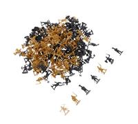 Uonlytech 200 Piezas Figuras de Soldados Miniatura de Resistente para Decoración y Colecciones Medievales Juguetes Pequeños Pintados para Fiestas y Exhibiciones