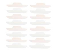 Uonlytech 24piezas Pegatinas Cuello Desechables Forro para Sombrero Almohadillas Protectoras Sudor Actividades al Aire