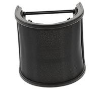 Uonlytech 2piezas Filtro Ajustable Para Micrófono Accesorio De Protección Antiviento Doble Malla Metálica Para Grabación De Voces y Streaming