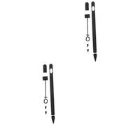 Uonlytech 2piezas Funda De Silicona para Pencil De ª Generación Protección De Lápiz Táctil Cubiertas De Punta Estuche Antideslizante y Duradero