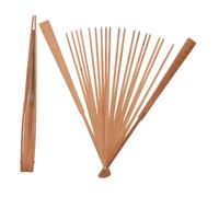 Uonlytech 2piezas Marco De Abanico De Bambú Estilo Japonés Diy Kit De Abanicos Plegables Para Manualidades Decoración De Bodas y Fiestas