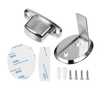 Uonlytech 2piezas Tope De Puerta Magnético Invisible para Cierre Iman De Armario Sujeta Puerta Imanes Resistentes Fácil Instalación Suelo