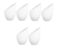 Uonlytech 3 Juegos De Elegantes Pantallas De Herradura Inclinadas De Plástico Para Iluminación Interior Pequeñas Pantallas Para Decoración Del Hogar (2 Unidades X 3)