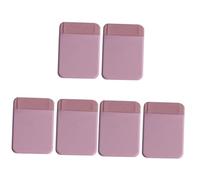 Uonlytech 3 Juegos De Soportes Adhesivos para Billetera De Teléfono Sin Volumen Ranuras para Soporte De Teléfono Celular Respaldo Adhesivo Duradero 2 Piezas X 3