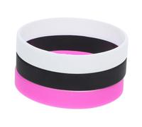 Uonlytech 3 Piezas Ajustables para Hombres y Mujeres Muñequeras Deportivas Coloridas para Fiestas Eventos y Decorativas Cómodas y Flexibles