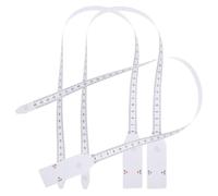 Uonlytech 3 piezas Cinta Métrica Retráctil Flexible Unidades para Medición Corporal Sastrería y Manualidades Portátil y Duradera Color Aleatorio Color Aleatorio